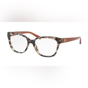 Tory Burch Prescription TY 2079 1682 Pearl Brown tortoise Eyeglasses with case